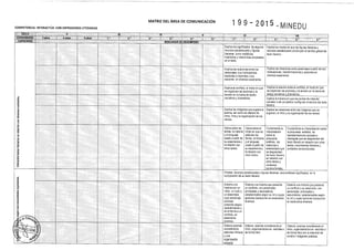 diseño curricular 2015 