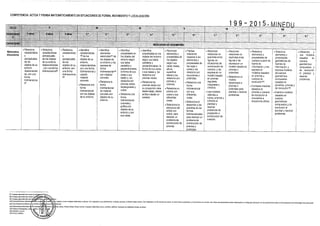 diseño curricular 2015 