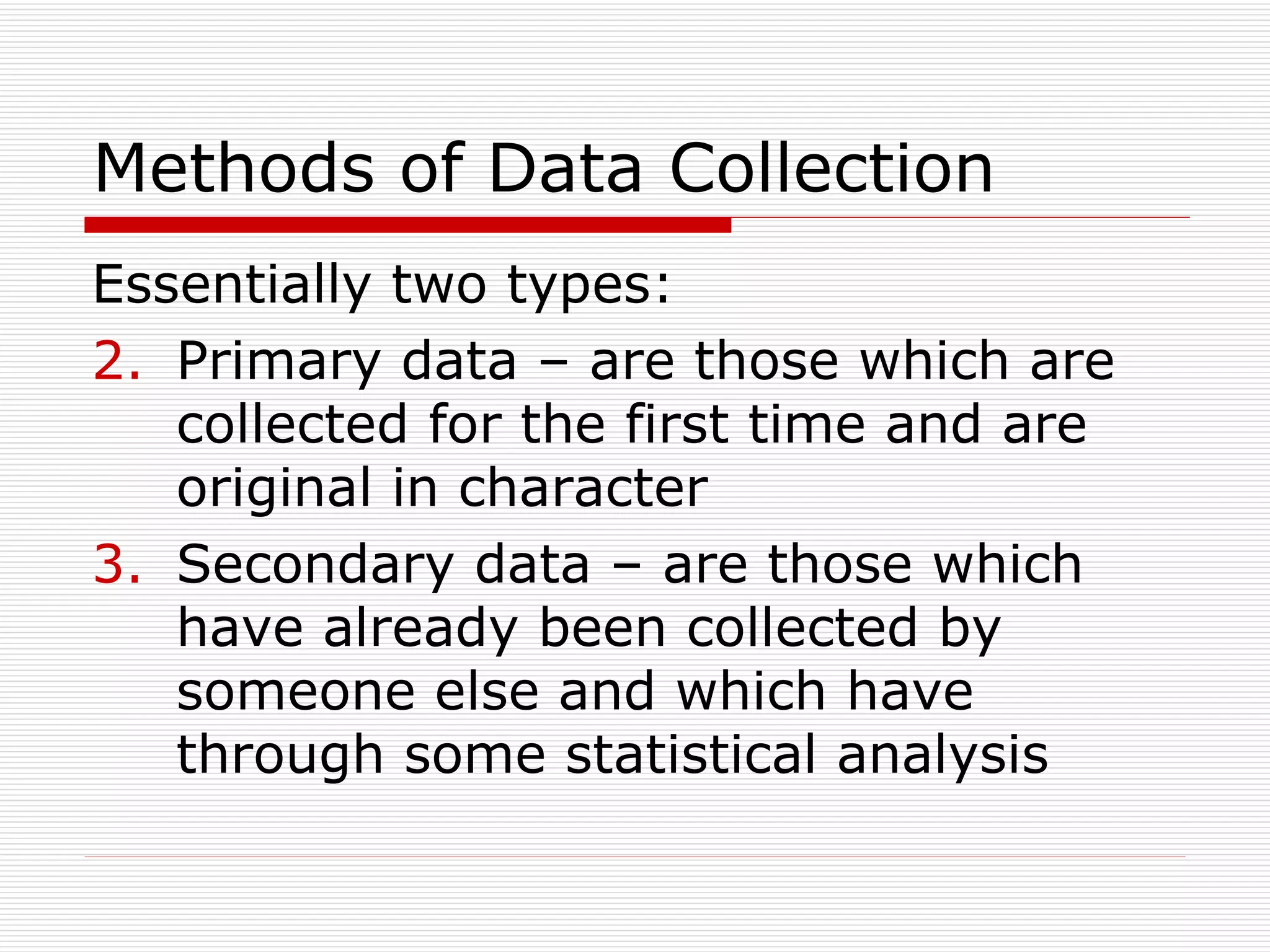 Rm 5 Methods Of Data Collection | PPT