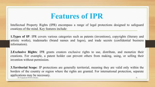 Ipr Step RM-IPR.pptx which includes basic steps for IPR | PPTX