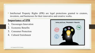 Ipr Step RM-IPR.pptx which includes basic steps for IPR | PPTX