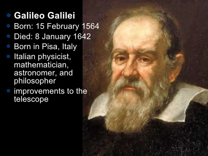 Galileo galilei scientific method essay