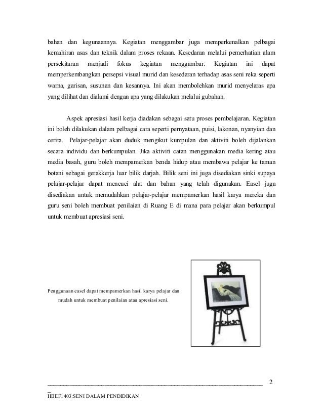 Assgment Seni Oum Pengurusan Bilik Seni