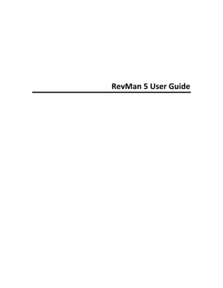 RevMan 5 User Guide 
 