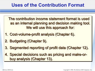 Managerial Accounting Garrison Noreen Brewer Chapter 05 | PPT