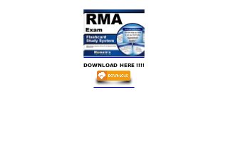Rma Exam Flashcard Study System: Rma Test Practice Questions and Review ...