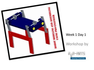 Week 1 Day 1

Workshop by
 