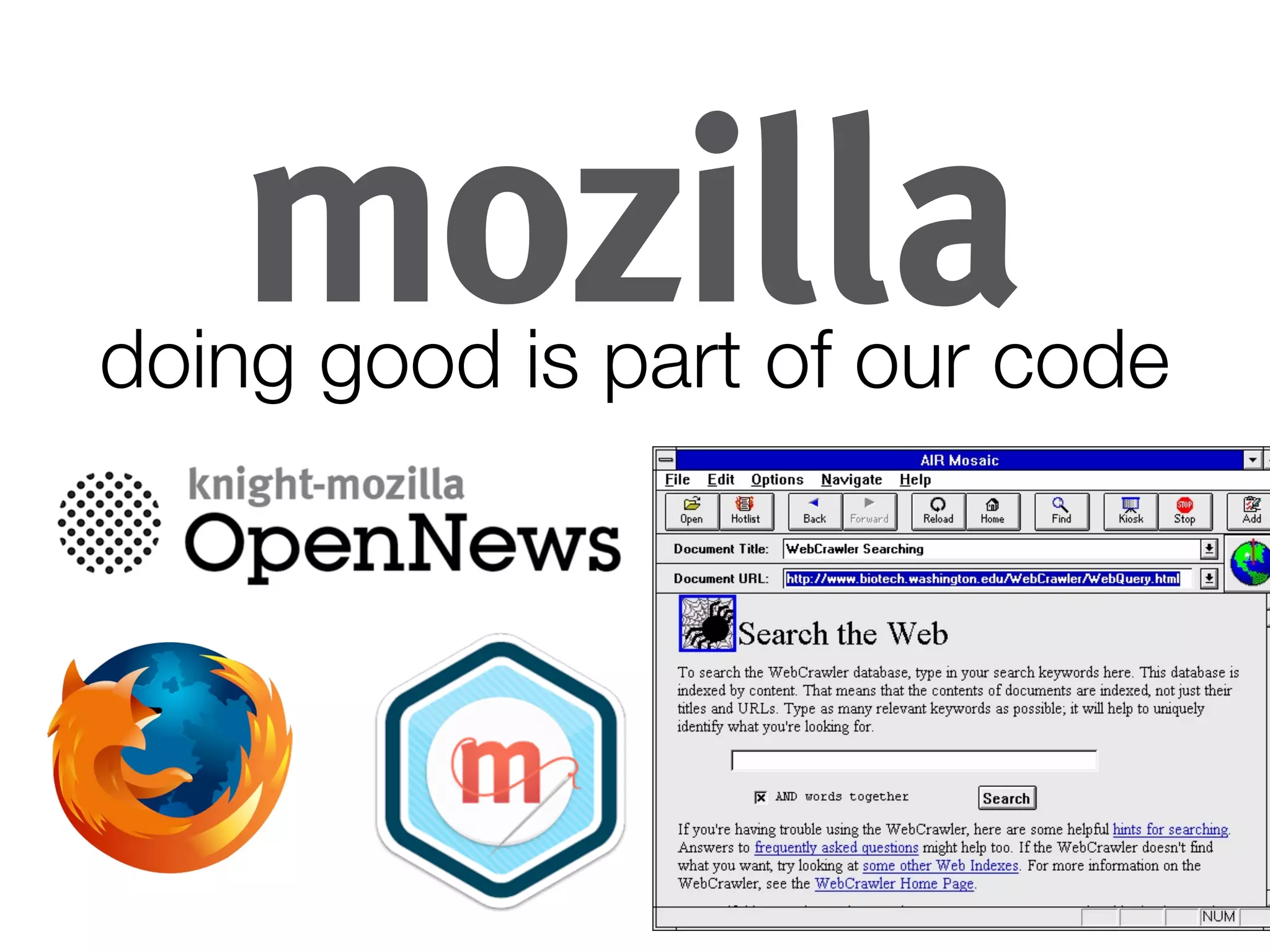 doing good is part of our code
 