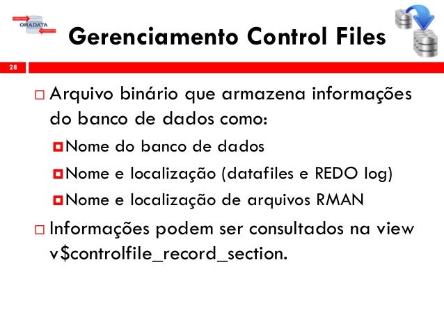 v$controlfile_record_section Workshop Treinamento RMAN 12c