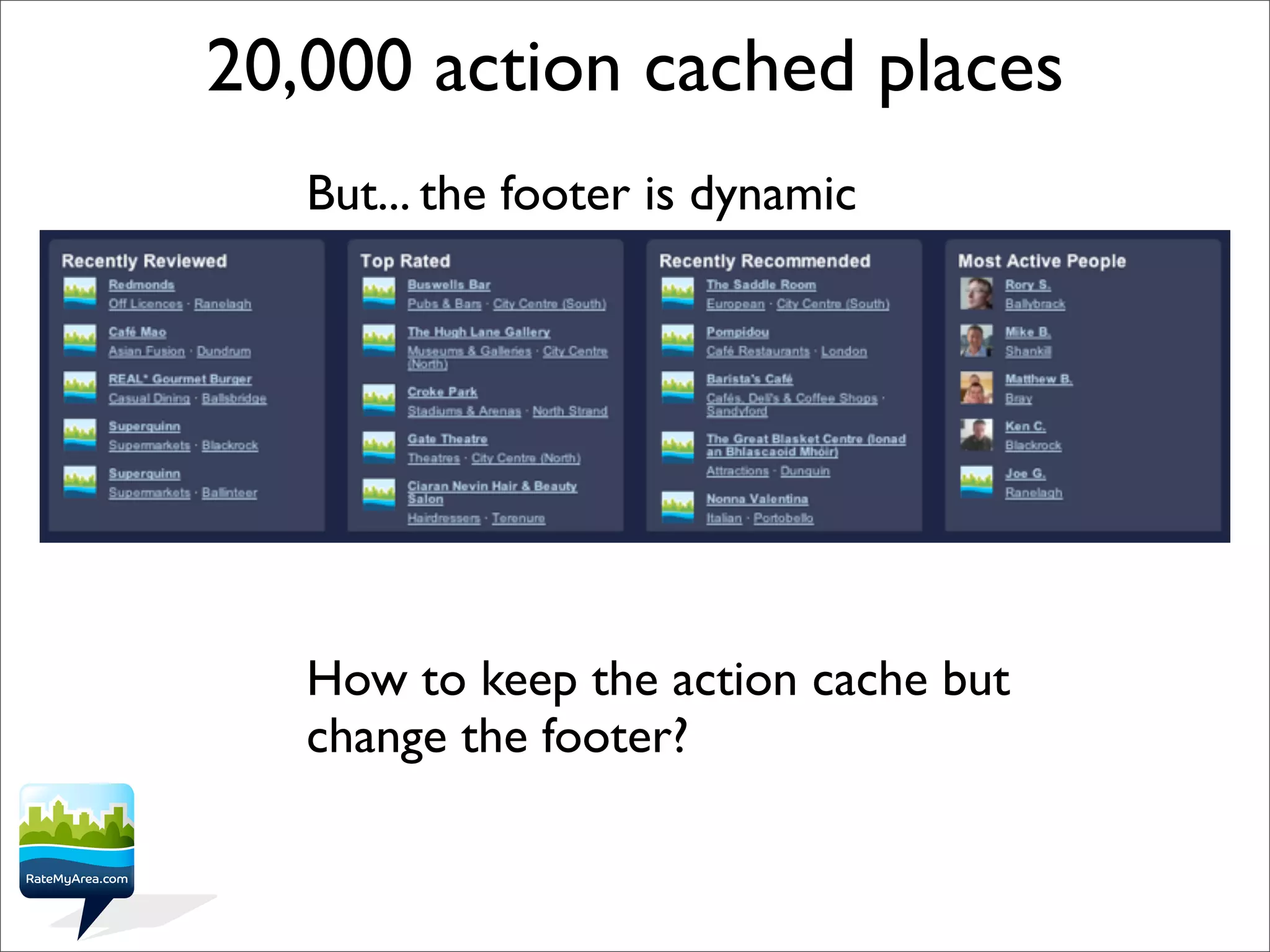 RateMyArea - interesting rails bits