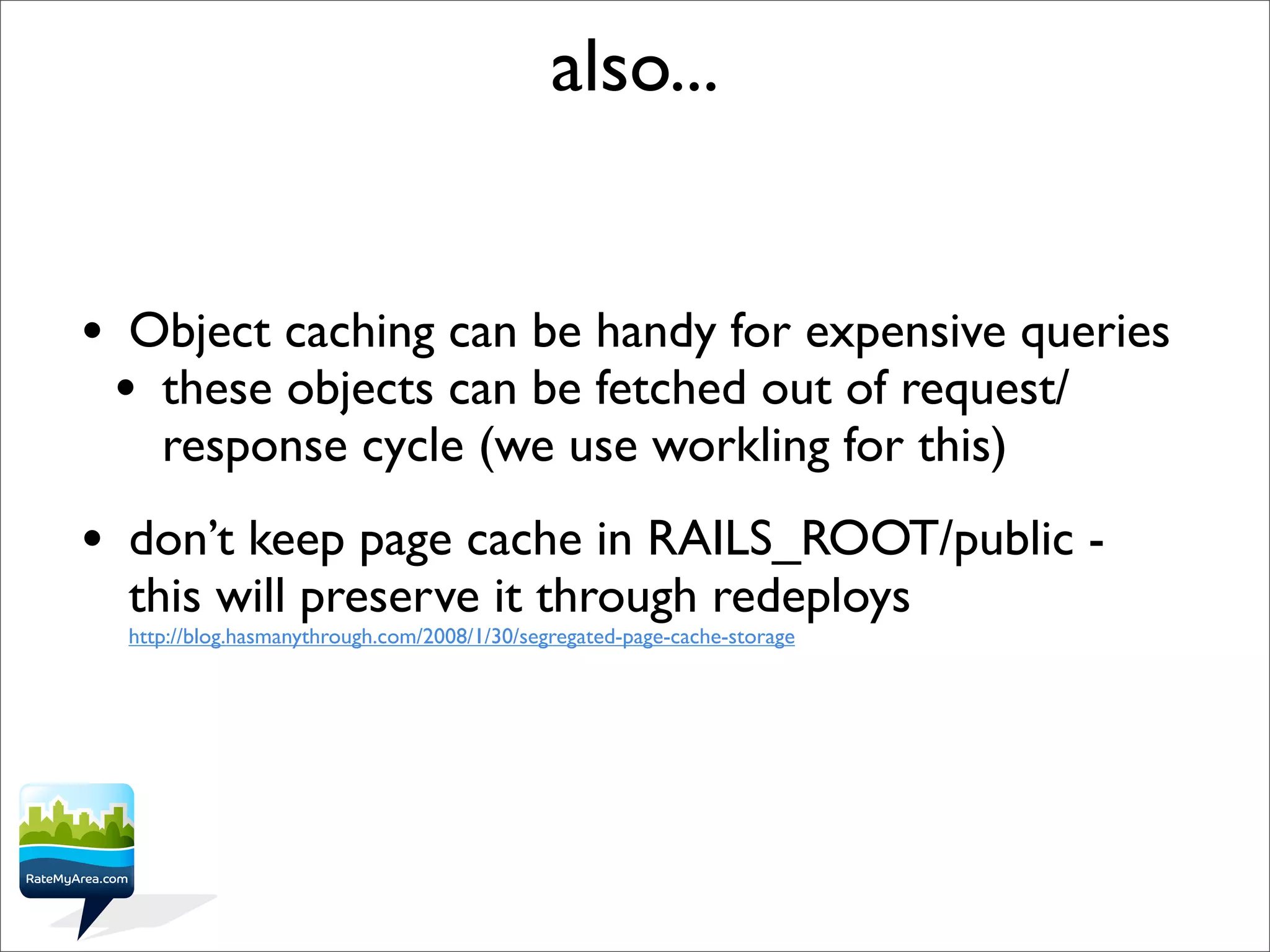 RateMyArea - interesting rails bits