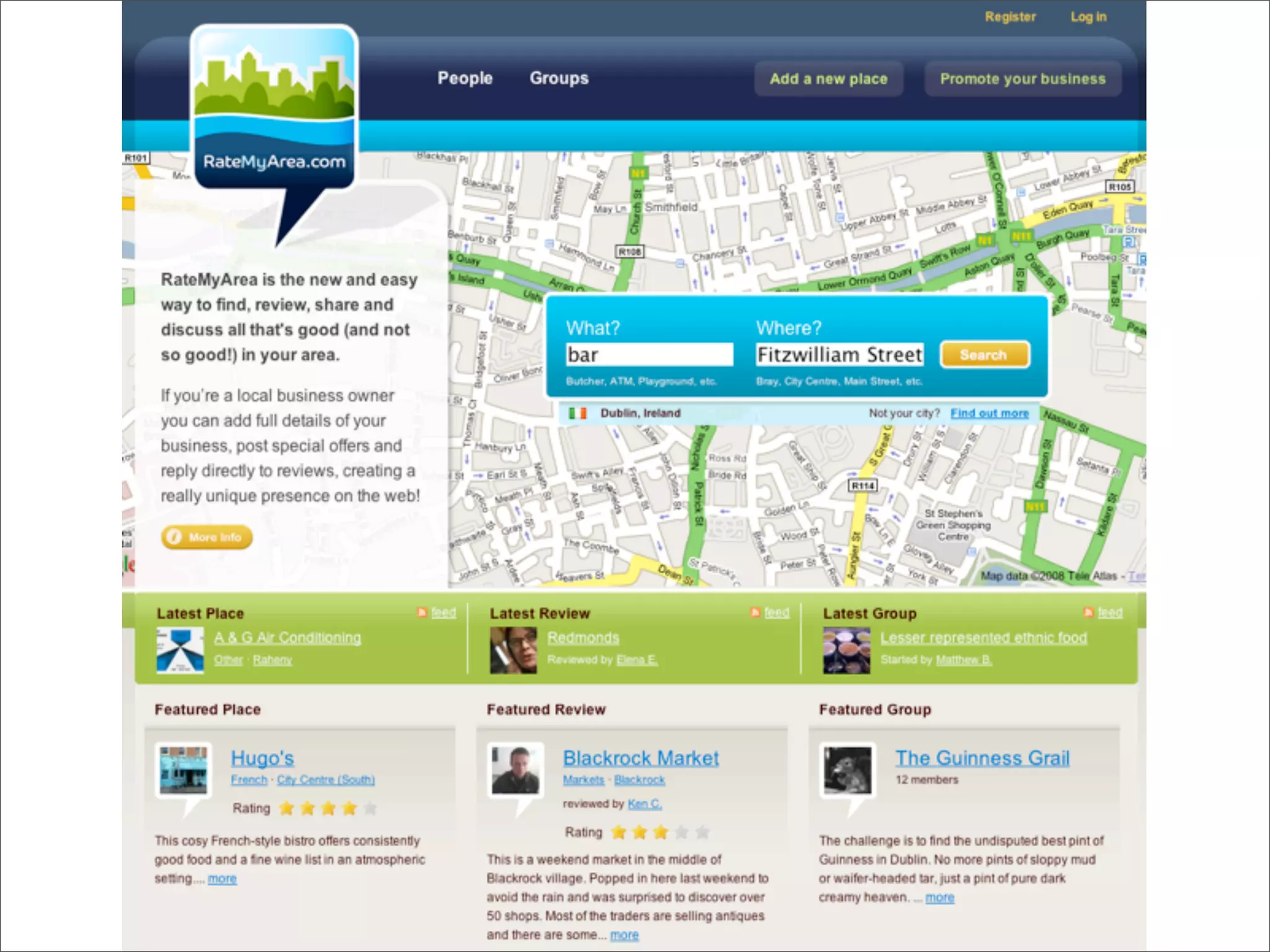 RateMyArea - interesting rails bits