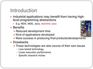 Remote Memory Areas for distributed real-time Java | PPTX