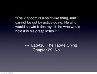 The Tao of the Web: China and the future of the Internet