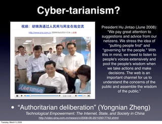 The Tao of the Web: China and the future of the Internet