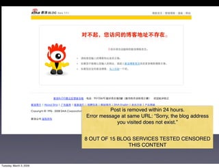 The Tao of the Web: China and the future of the Internet