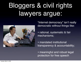 The Tao of the Web: China and the future of the Internet