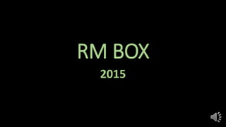 RM BOX
2015
 