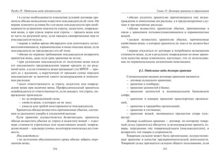 254
Раздел IV. Отдельные виды обязательств
•в случае необходимости изменения условий договора хра-
нитель обязан немедленно известить поклажедателя об этом. Он
вправе изменить условия без согласия поклажедателя при необ-
ходимости устранения опасности утраты, недостачи, поврежде-
ния вещи, а при угрозе порчи или утраты — продать вещь или
ее часть по разумной цене, если ожидать своевременных мер от
поклажедателя нельзя;
•вправе в любое время обезвредить или уничтожить легко-
воспламеняющиеся, взрывоопасные и иные опасные вещи, если
поклажедатель не предупредил его об этом;
•обязан по первому требованию поклажедателя возвратить
принятую вещь, даже если срок хранения не истек;
•при уклонении поклажедателя от получения вещи после
его письменного предупреждения вправе продать ее по разу-
мной цене, а если стоимость вещи превышает сто МРОТ — про-
дать ее с аукциона, а вырученную от продажи сумму передать
поклажедателю за вычетом своего вознаграждения и понесен-
ных расходов;
•несет ответственность за утрату, недостачу или повреж-
дение вещи при наличии вины. Профессиональный хранитель
освобождается от ответственности, если докажет, что утрата, по-
вреждение произошло:
– из-за непреодолимой силы;
– свойств вещи, о которых он не знал;
– умысла или грубой неосторожности поклажедателя.
Хранитель обязан возместить причиненные убытки, состоя-
щие из реального ущерба и упущенной выгоды.
Если хранение осуществляется безвозмездно, хранитель
обязан возместить убытки за: утрату и недостачу вещей — в раз-
мере стоимости утраченных или недостающих вещей; повреж-
дениевещей—вразмересуммы,накоторуюпонизиласьихстои-
мость.
Поклажедатель:
•по истечении обусловленного срока обязан забрать пере-
данную вещь;
255
Глава 15. Договоры хранения и страхования
•обязан уплатить хранителю причитающееся ему возна-
граждение и понесенные им расходы, а в предусмотренных слу-
чаях и чрезвычайные расходы;
•обязан возместить хранителю убытки, причиненные в
связи с хранением легковоспламеняющихся и взрывоопасных
вещей;
•должен возместить хранителю убытки, причиненные
свойствами вещи, о которых хранитель не знал и не должен был
знать;
•вправе отказаться от договора и потребовать возмещения
стоимости вещи, если в результате повреждения по вине храни-
теля качество вещи изменилось настолько, что ее использова-
ние по первоначальному назначению невозможно.
§ 2. Отдельные виды договора хранения
Специальными видами договора хранения являются:
– договор складского хранения;
– хранение в ломбарде;
– хранение ценностей в банке;
– хранение ценностей в индивидуальном банковском
сейфе;
– хранение в камерах хранения транспортных организа-
ций;
– хранение в гардеробах организаций;
– хранение в гостинице;
– хранение вещей, являющихся предметом спора (сек-
вестр).
Договор складского хранения — договор, по которому товар-
ный склад (хранитель) обязуется за вознаграждение хранить то-
вары, переданные ему товаровладельцем (поклажедателем), и
возвратить эти товары в сохранности.
Товарным складом может быть организация, осуществляю-
щая хранение в качестве предпринимательской деятельности.
Товарный склад признается складом общего пользования, если
Copyright ОАО «ЦКБ «БИБКОМ» & ООО «Aгентство Kнига-Cервис»
 