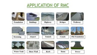Ready mix concrete | PPTX