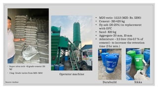 Ultra Tech Rmc Brochure.pdf RMC AND REINFORCEMENT TYPES (GROUP-3).pptx