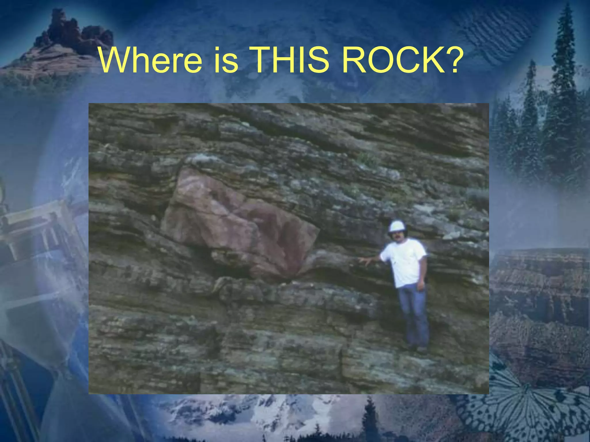 Where is THIS ROCK? 
 