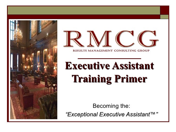 goals for administrative assistants examples