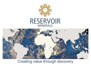 Creating value through discovery
 