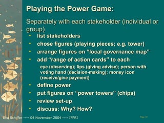 Community Action: Framework for Assessing Feasibility and Constraints Across Different Systems