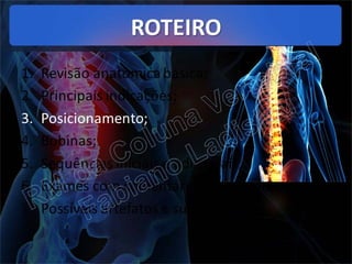 RM da Coluna Vertebral