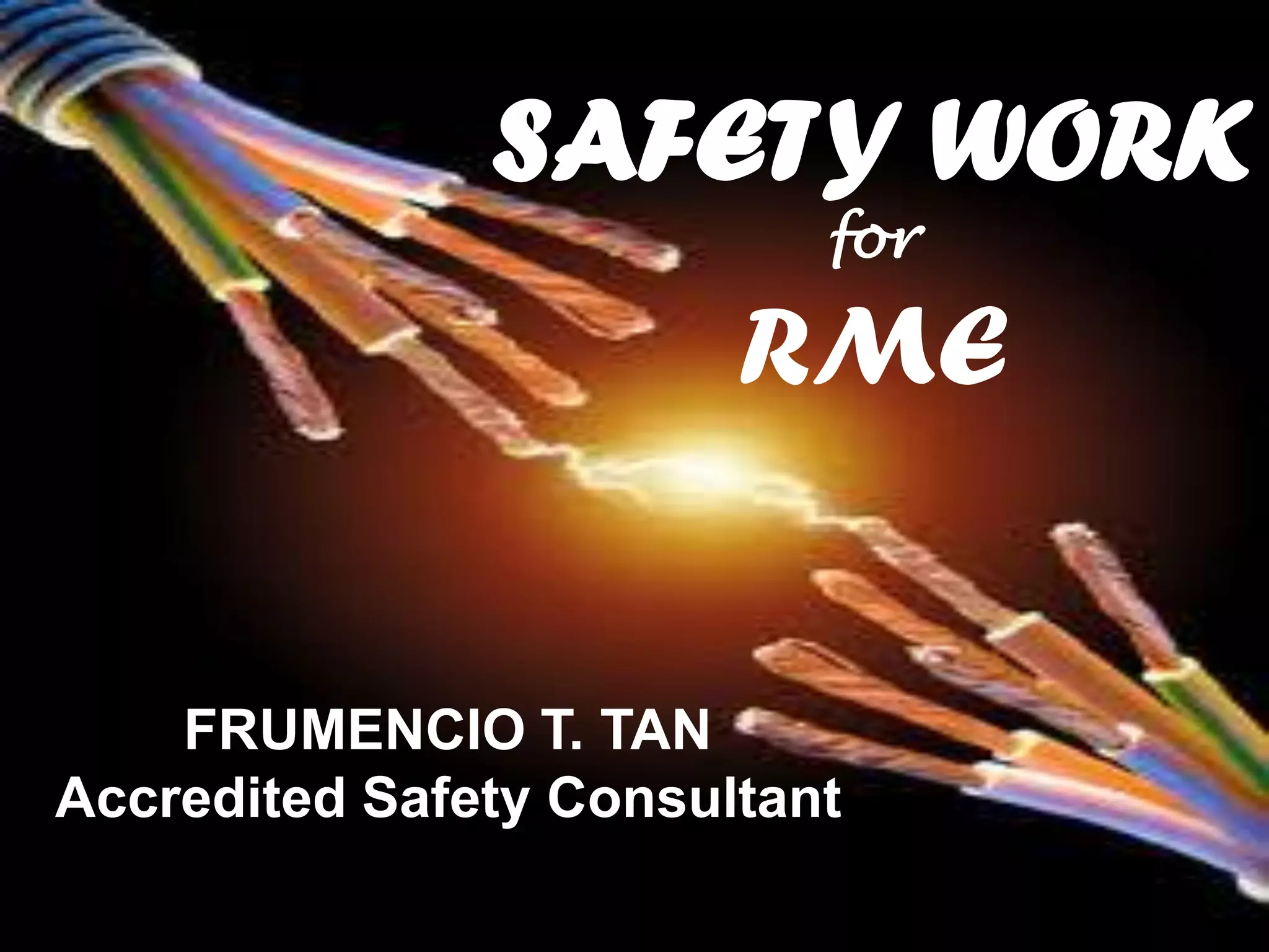 work safety for RME | PDF