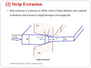 Extrusion Drawing Example Drawing and Extrusion | PPTX
