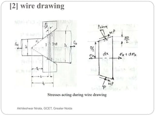 Extrusion Drawing Example Drawing and Extrusion | PPTX
