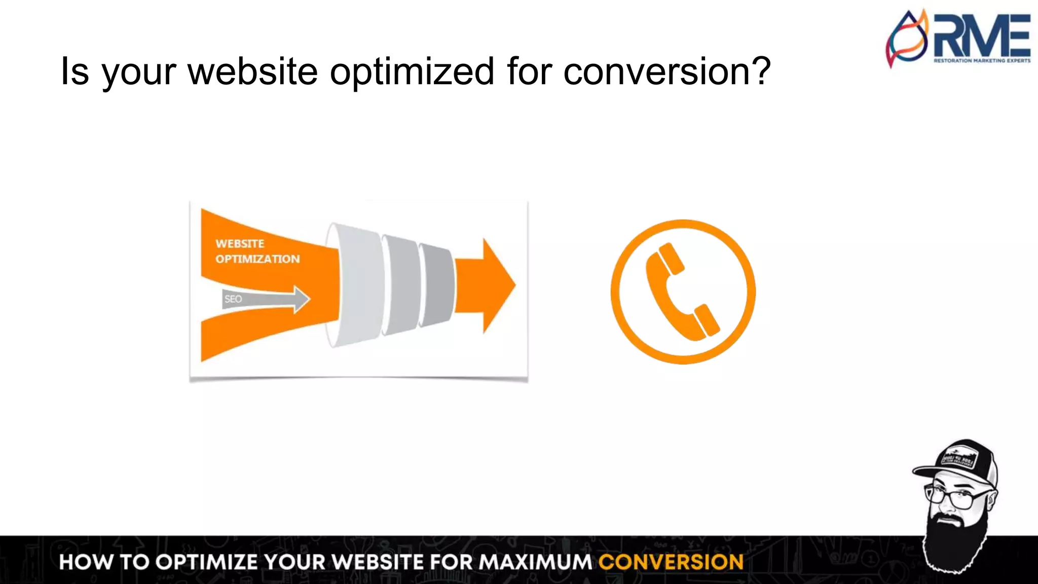 Is your website optimized for conversion?
 