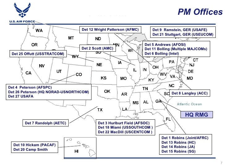 Hq Pacaf Organization Chart