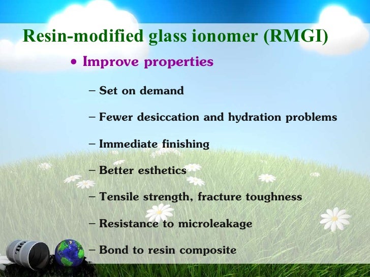 Resin Modified Glassionomer cement