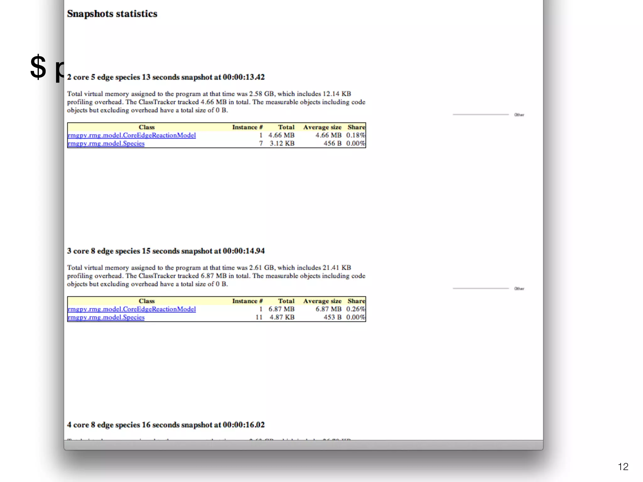 $ python rmg.py -m example/input.py

12

 
