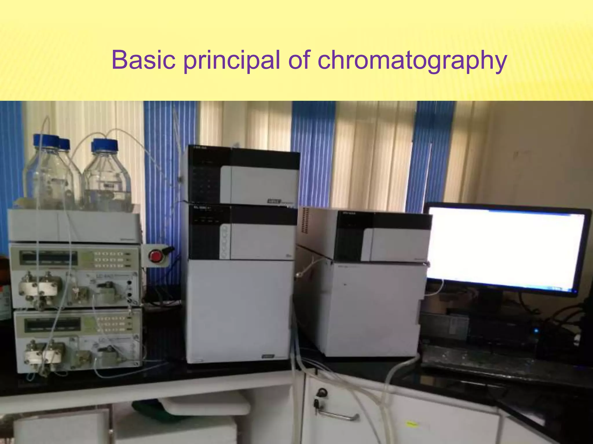 Basic principal of chromatography
 