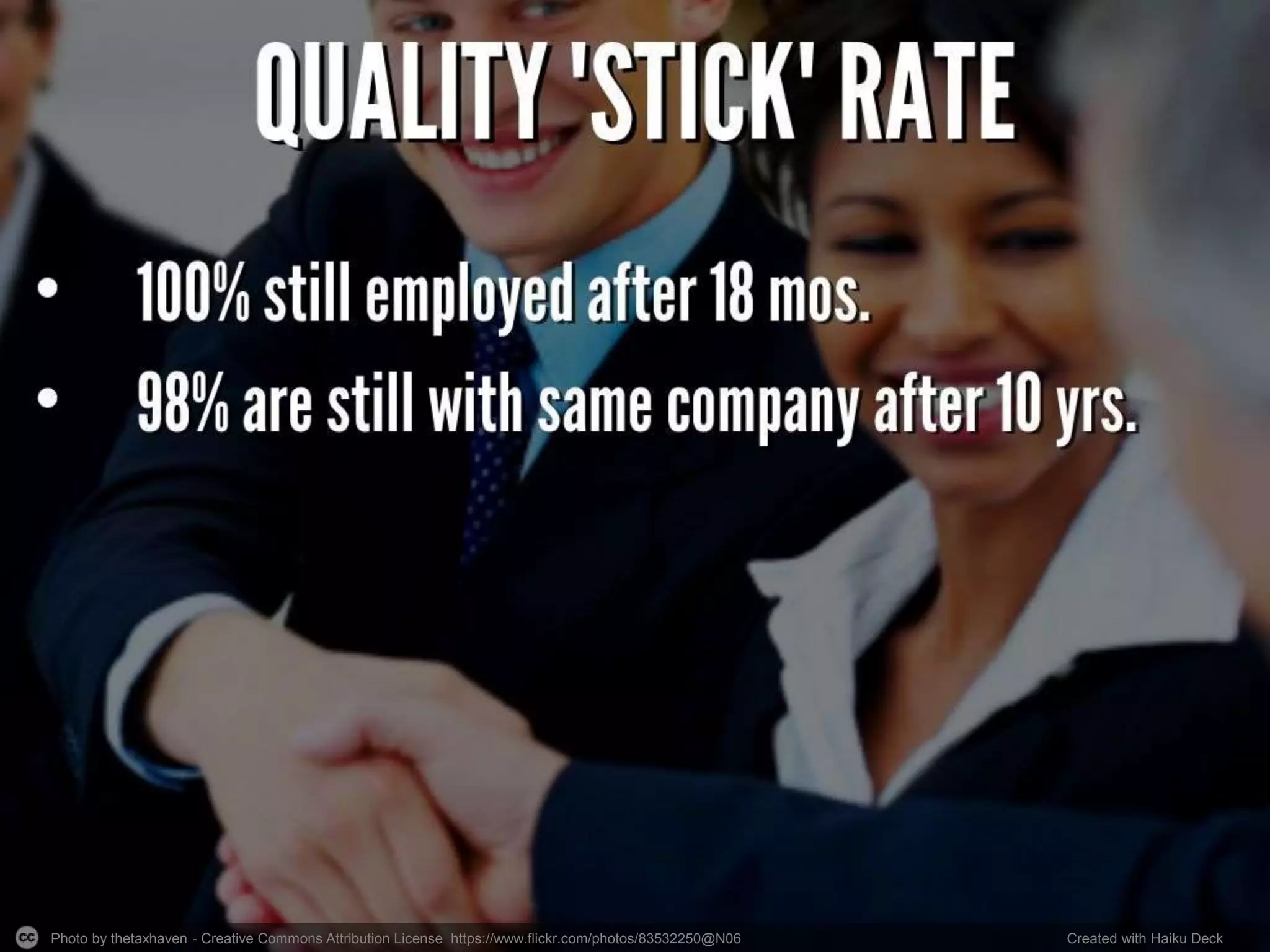 Photo by thetaxhaven - Creative Commons Attribution License https://www.flickr.com/photos/83532250@N06 Created with Haiku Deck
 