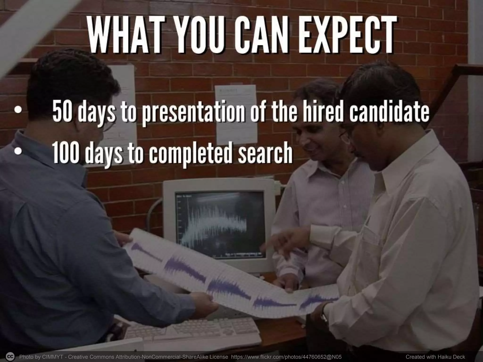 Photo by CIMMYT - Creative Commons Attribution-NonCommercial-ShareAlike License https://www.flickr.com/photos/44760652@N05 Created with Haiku Deck
 