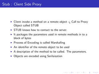 Remote Method Invocation | PDF