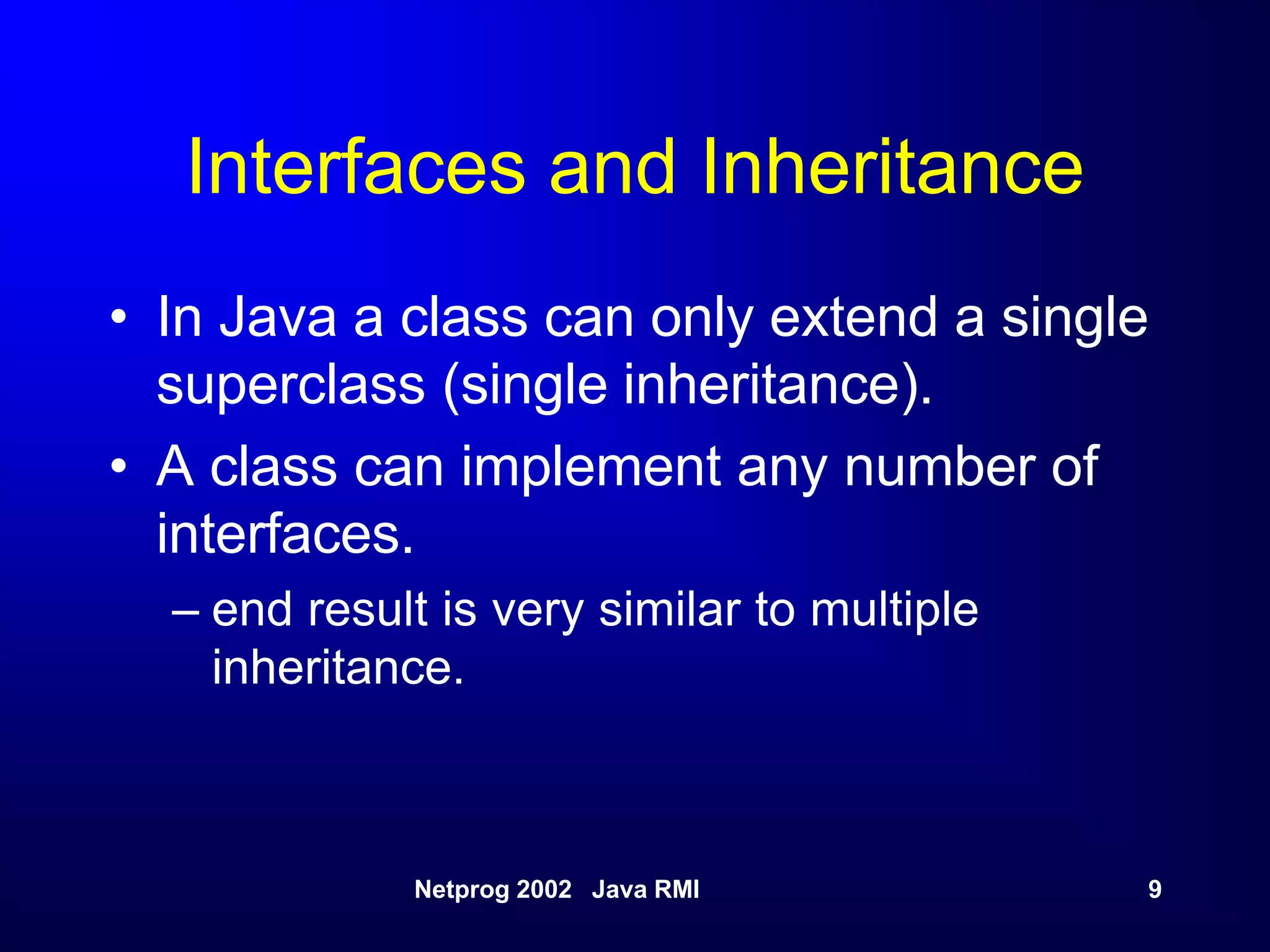 Remote Method Invocation | PPT