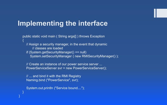 Remote Method Invocation in JAVA | PDF | Programming Languages | Computing