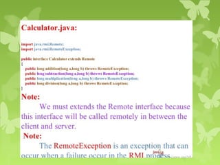 Remote method invocation | PPT