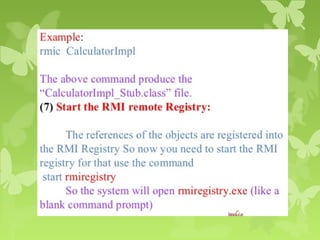 Remote method invocation | PPT