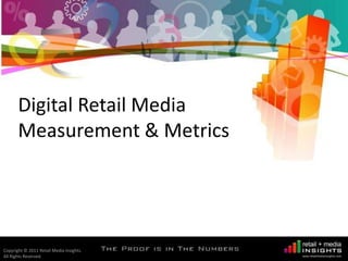 Digital Retail MediaMeasurement & Metrics 