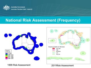 National Risk Assessment (Frequency) 
1999 Risk Assessment 2011Risk Assessment 
 