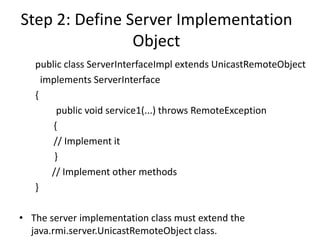 Rmi architecture | PPTX