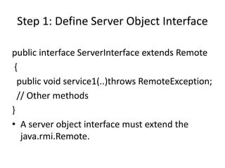 Rmi architecture | PPTX