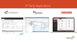 3rd Party Applications
 